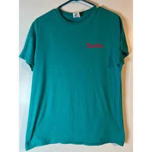 Men's Delta Soft Real TreeT-shirt Size M Teal